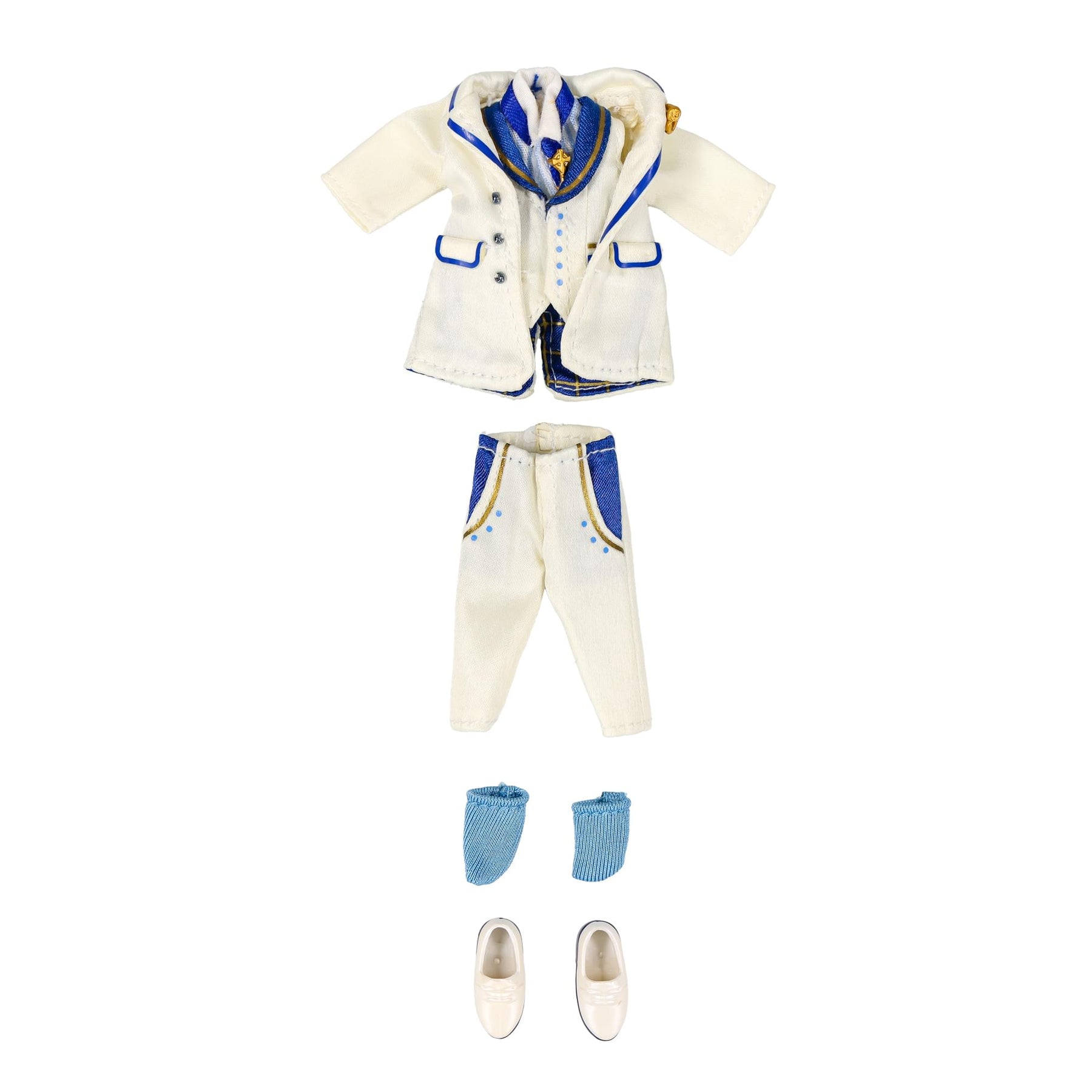 Fate/Grand Order Saber/Arthur Pendragon White Rose Nendoroid Doll Outfit Set