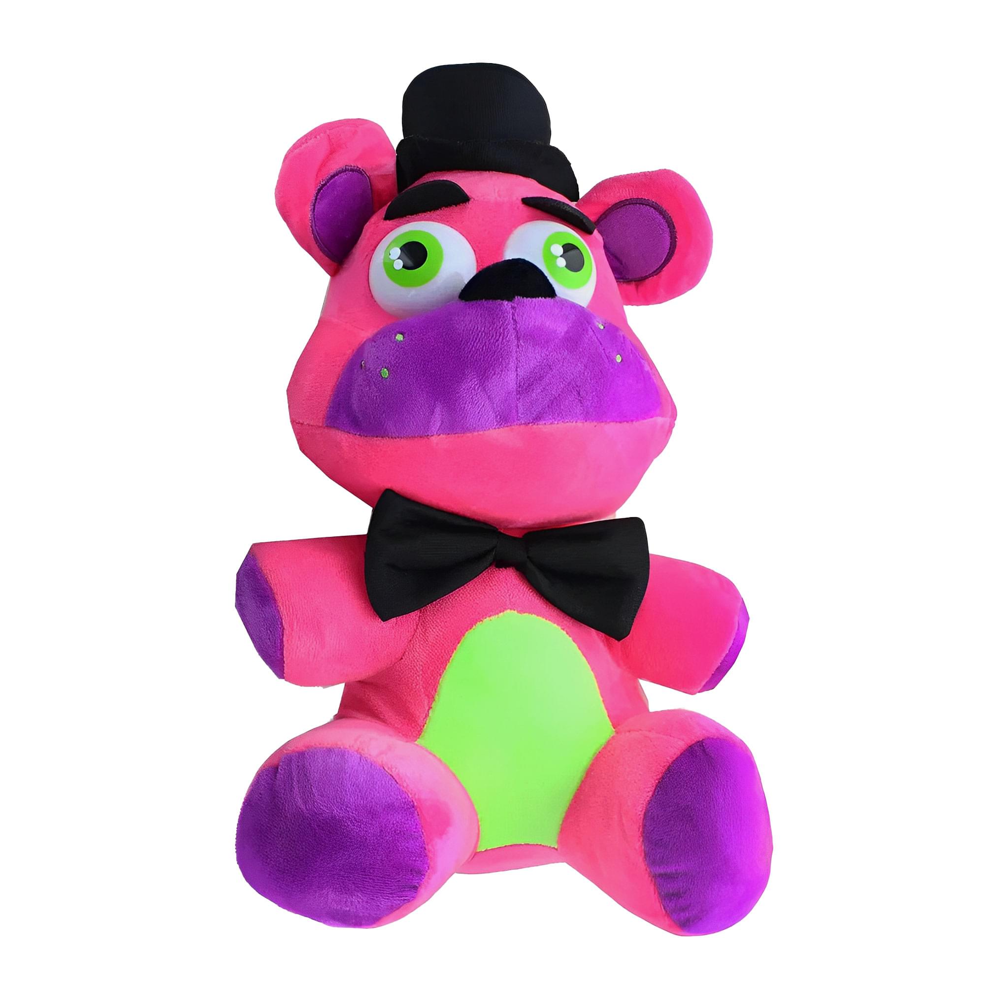 FNAF 14 Inch Plush Neon Pink Freddy Free Shipping