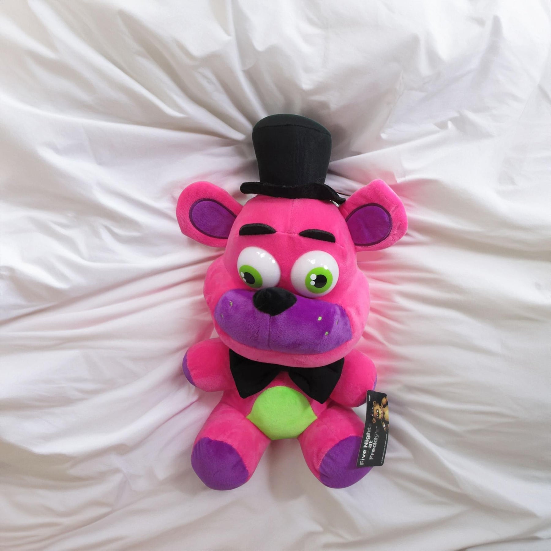 Five Nights at Freddys 14 Inch Plush | Neon Pink Freddy