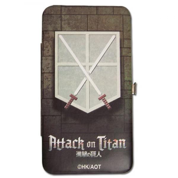 Attack On Titan 104th Trainees Squad Cadet Corps Hinge Wallet