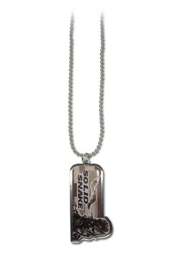 Metal Gear Solid Necklace Solid Snake
