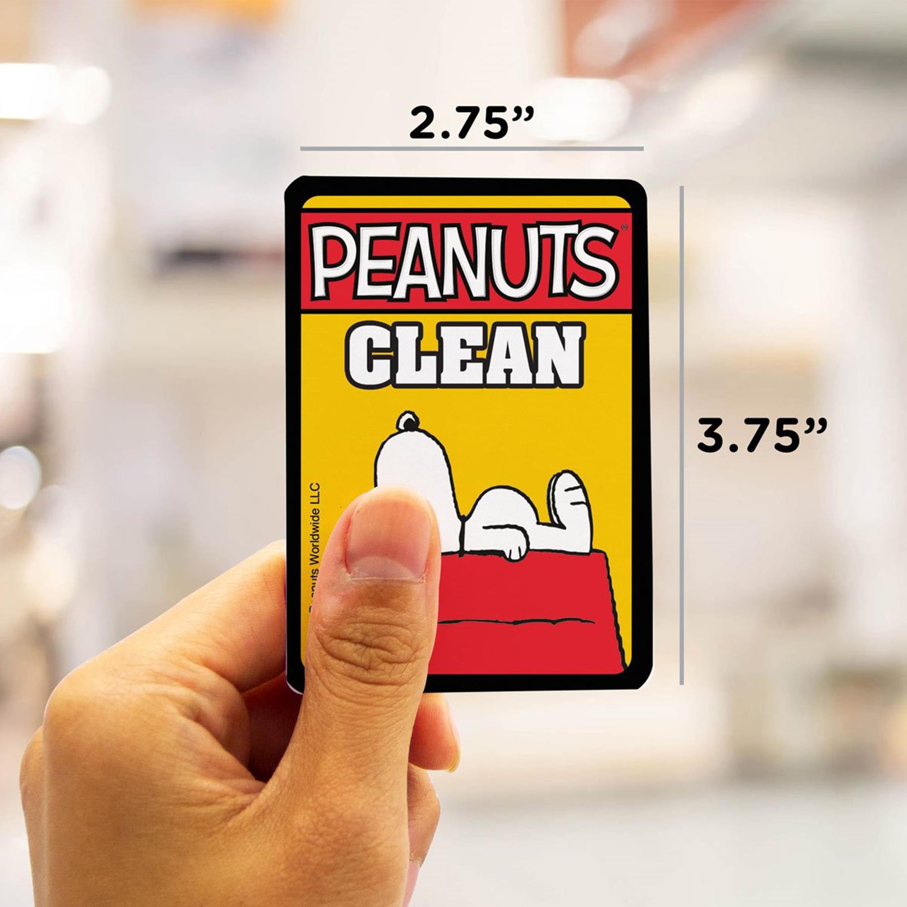 Peanuts Snoopy & Ace Double-Sided Dishwasher Magnet