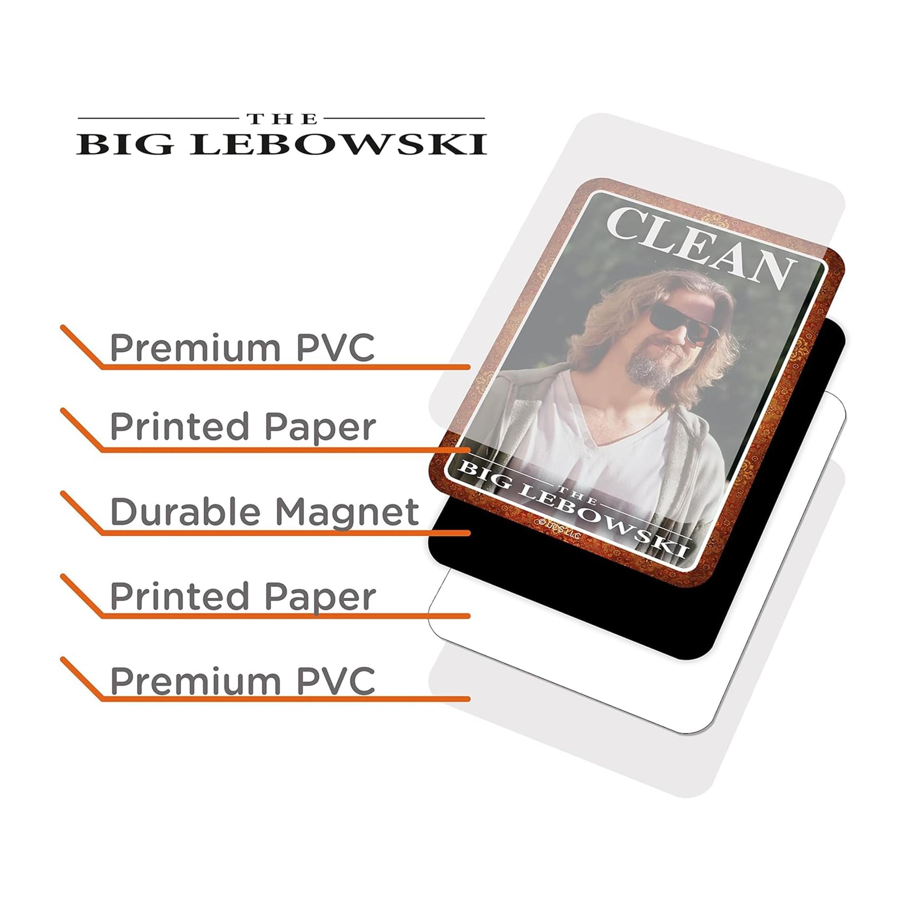 The Big Lebowski Dishwasher Magnet