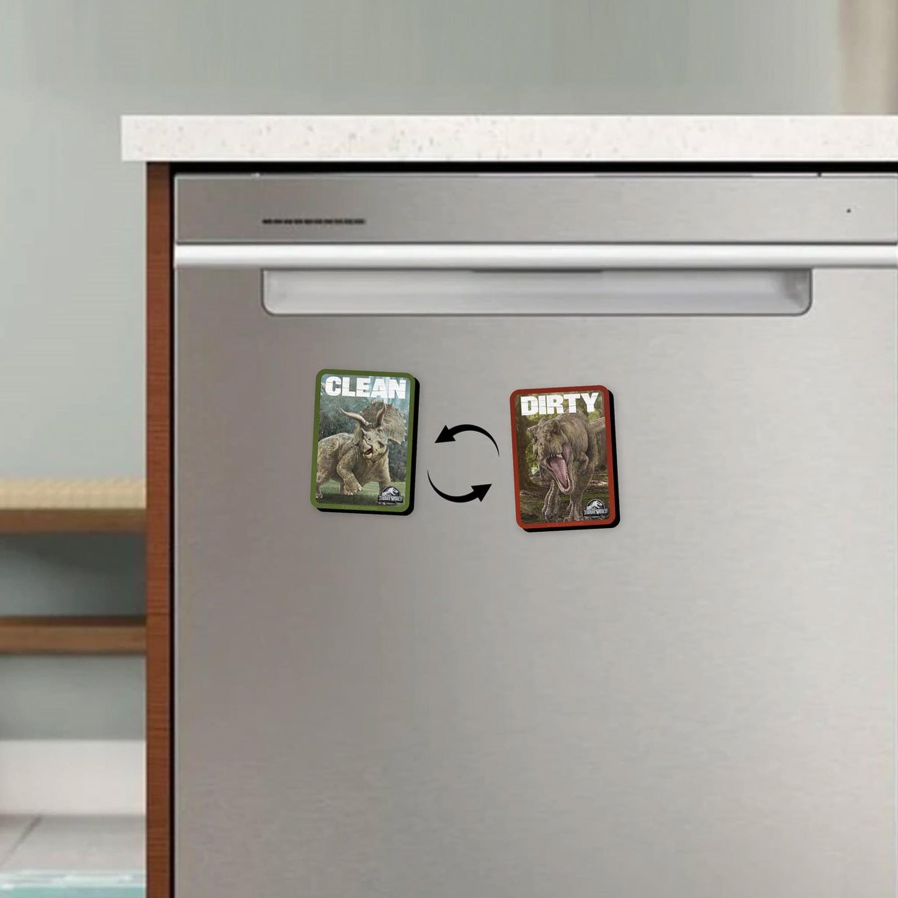 Jurassic World Dishwasher Magnet