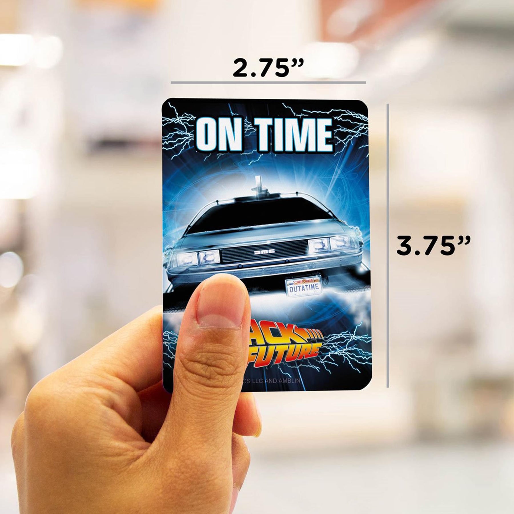 Back To The Future Dishwasher Magnet