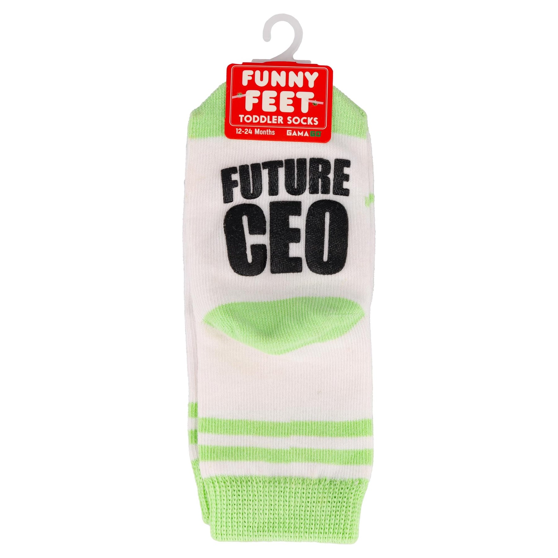 Funny Feet Toddler Socks: Future CEO