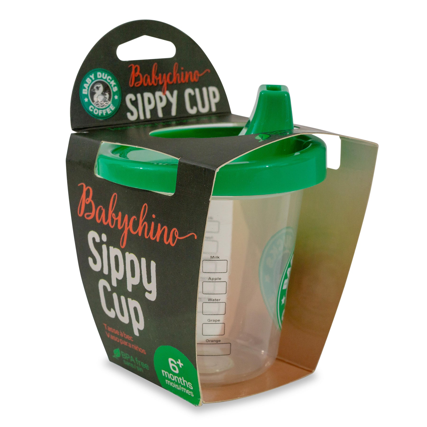 Child's Sippy Cup Baby Ducks Coffee