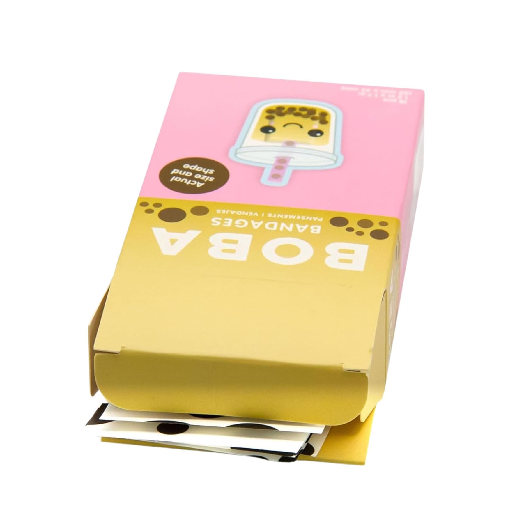 Boba Tea Bandages | Set of 18 Individually Wrapped Self Adhesive Bandages
