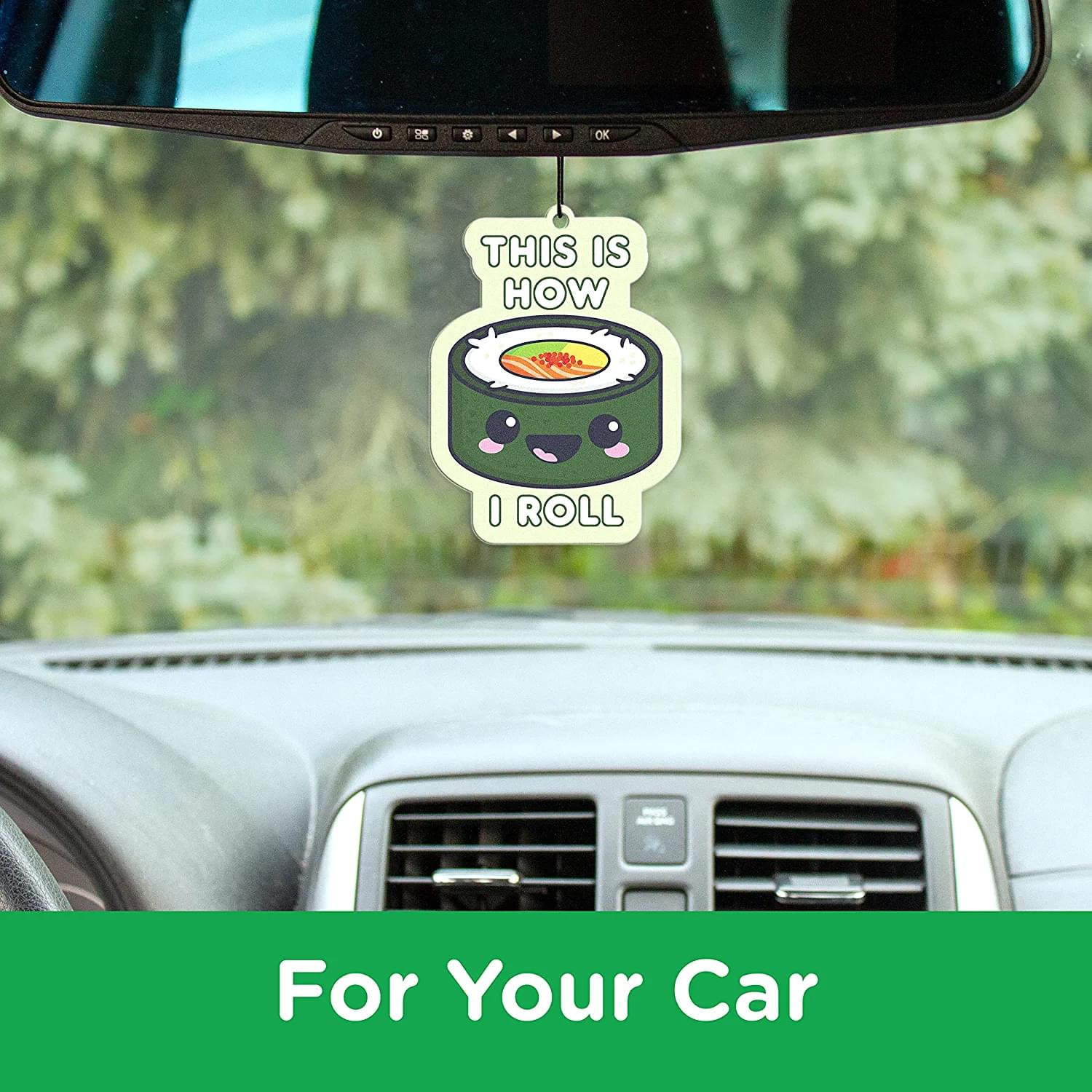 Sushi Roll GAMAGO Air Freshener | Evergreen Pine Scent