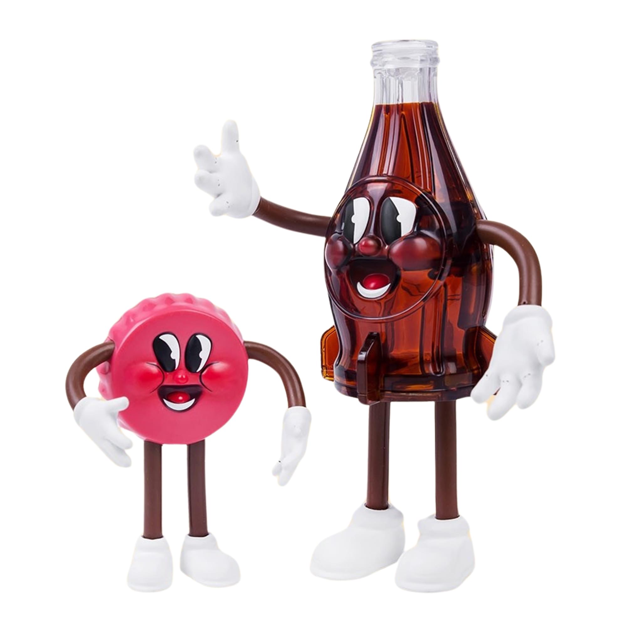 Fallout 76 Bottle and Cappy Bendable Figure Set | Free Shipping