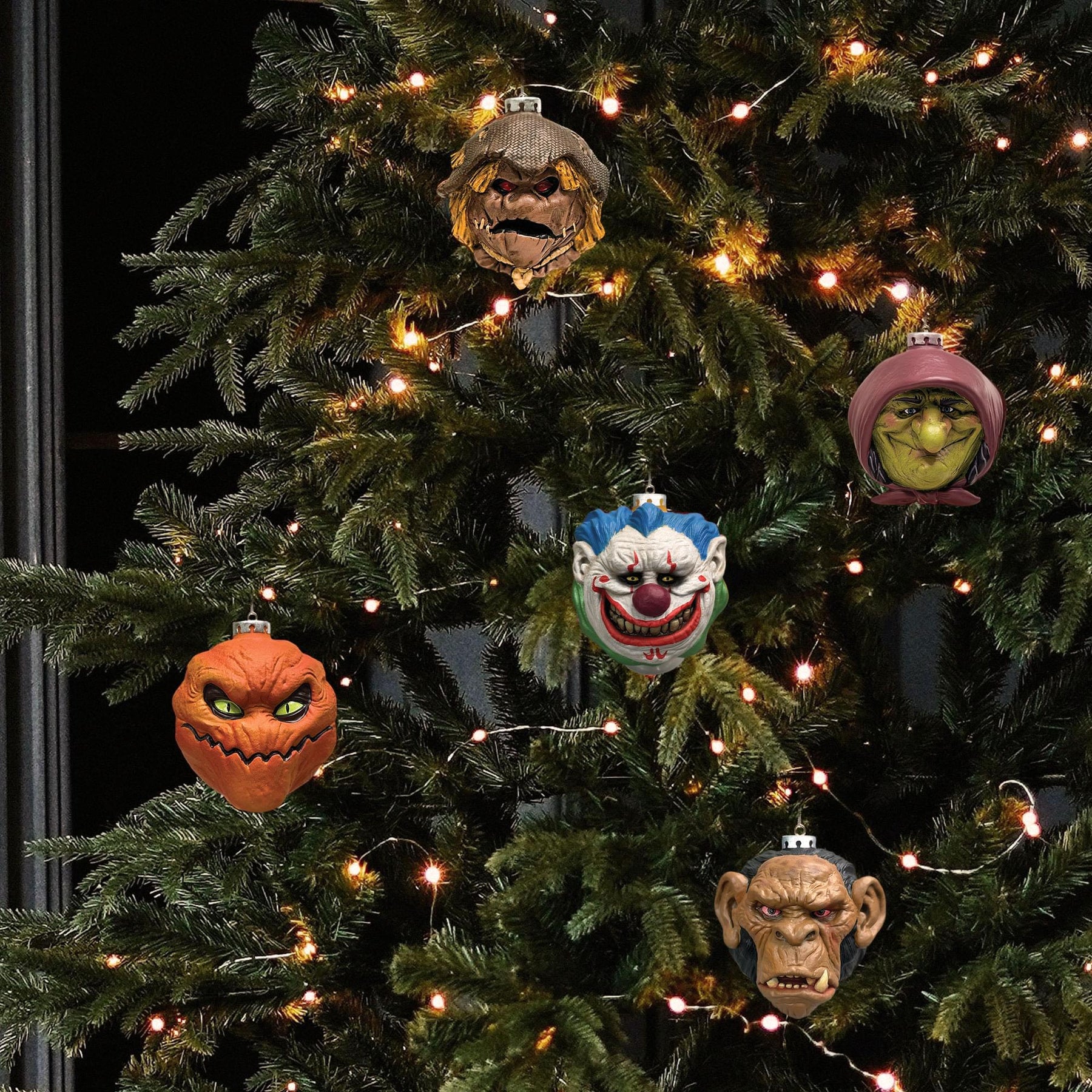 Len Simon's Gorenaments 3.5 Inch Horror Ornament Series 1-4 | Set of 20