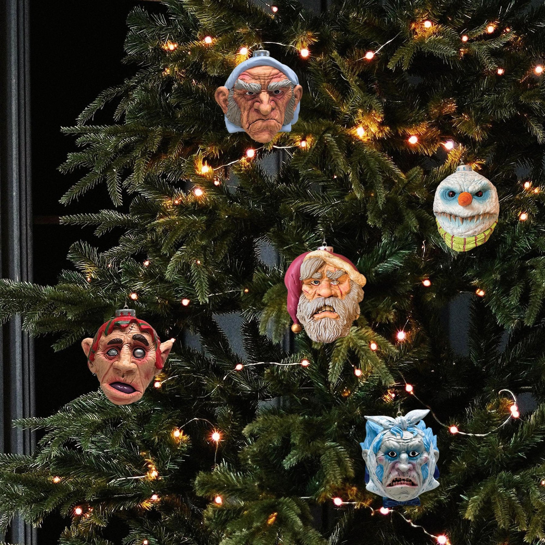 Len Simon's Gorenaments 3.5 Inch Horror Ornament Series 1-4 | Set of 20