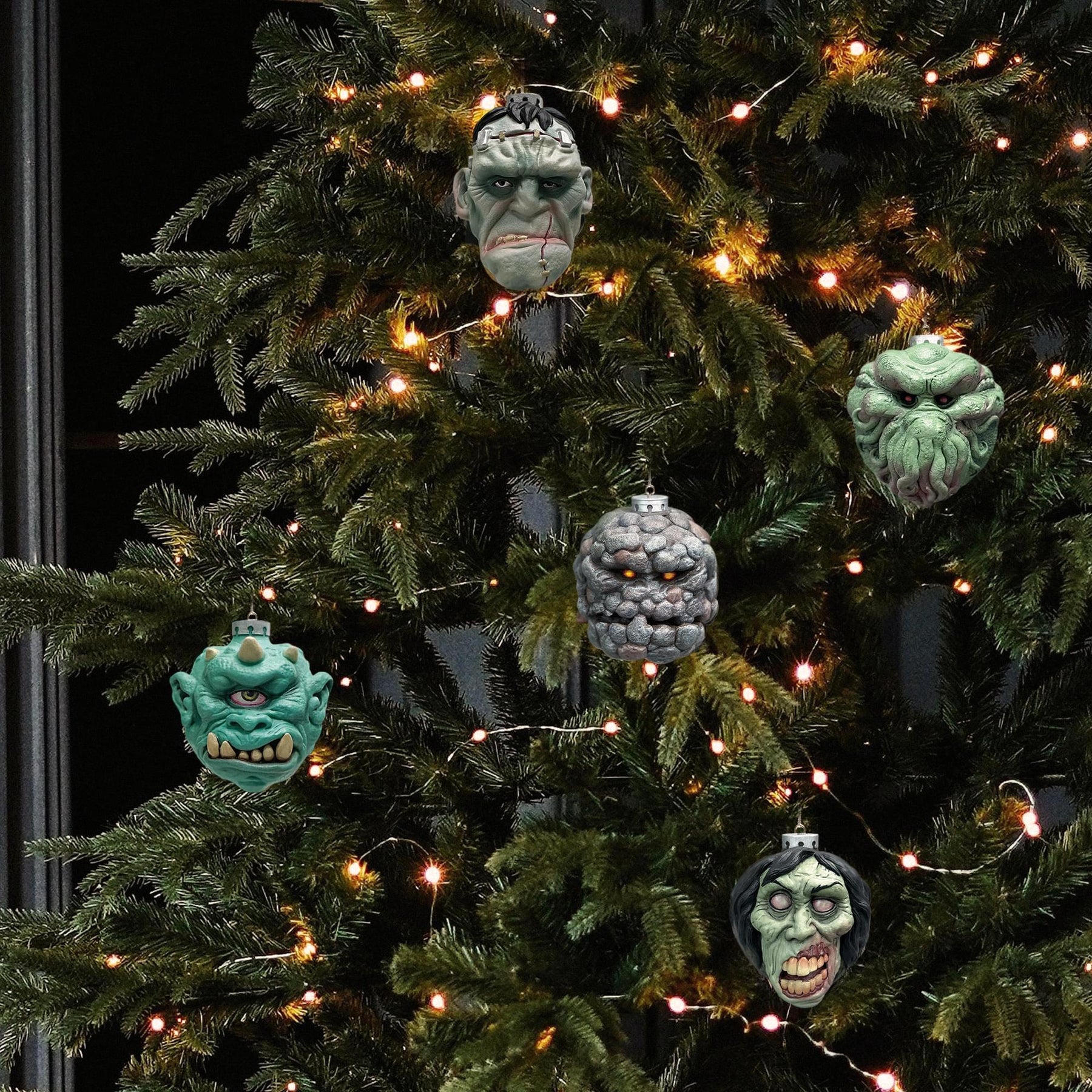 Len Simon's Gorenaments 3.5 Inch Horror Ornament Series 2 | Set of 5