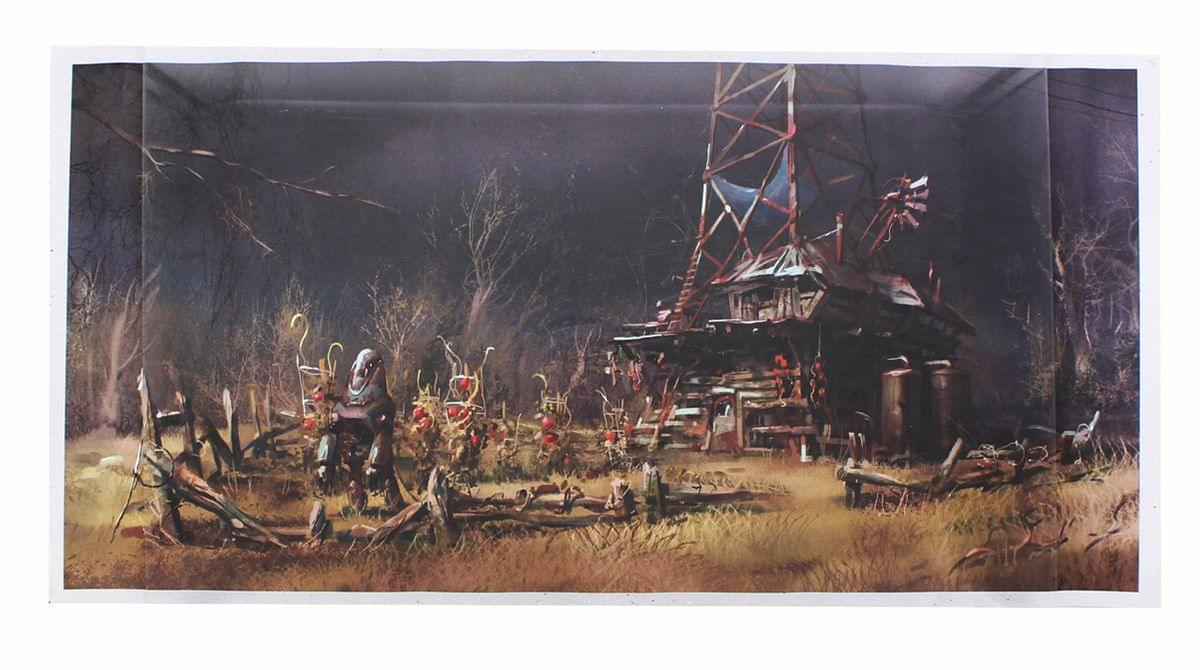 Fallout 4 17" x 8.5" Exclusive Conception Art Print