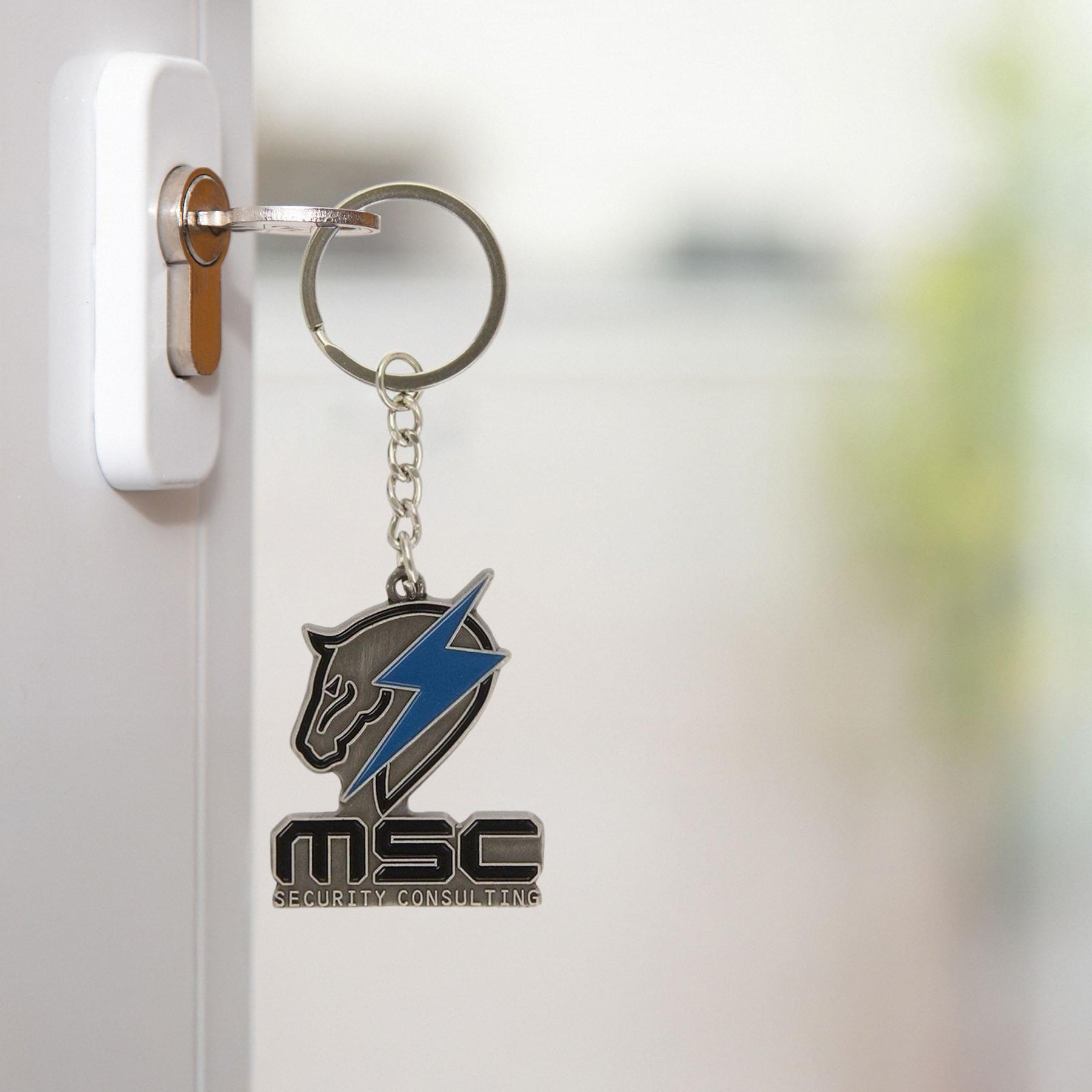 Metal Gear Rising Keychain "Maverick Security"