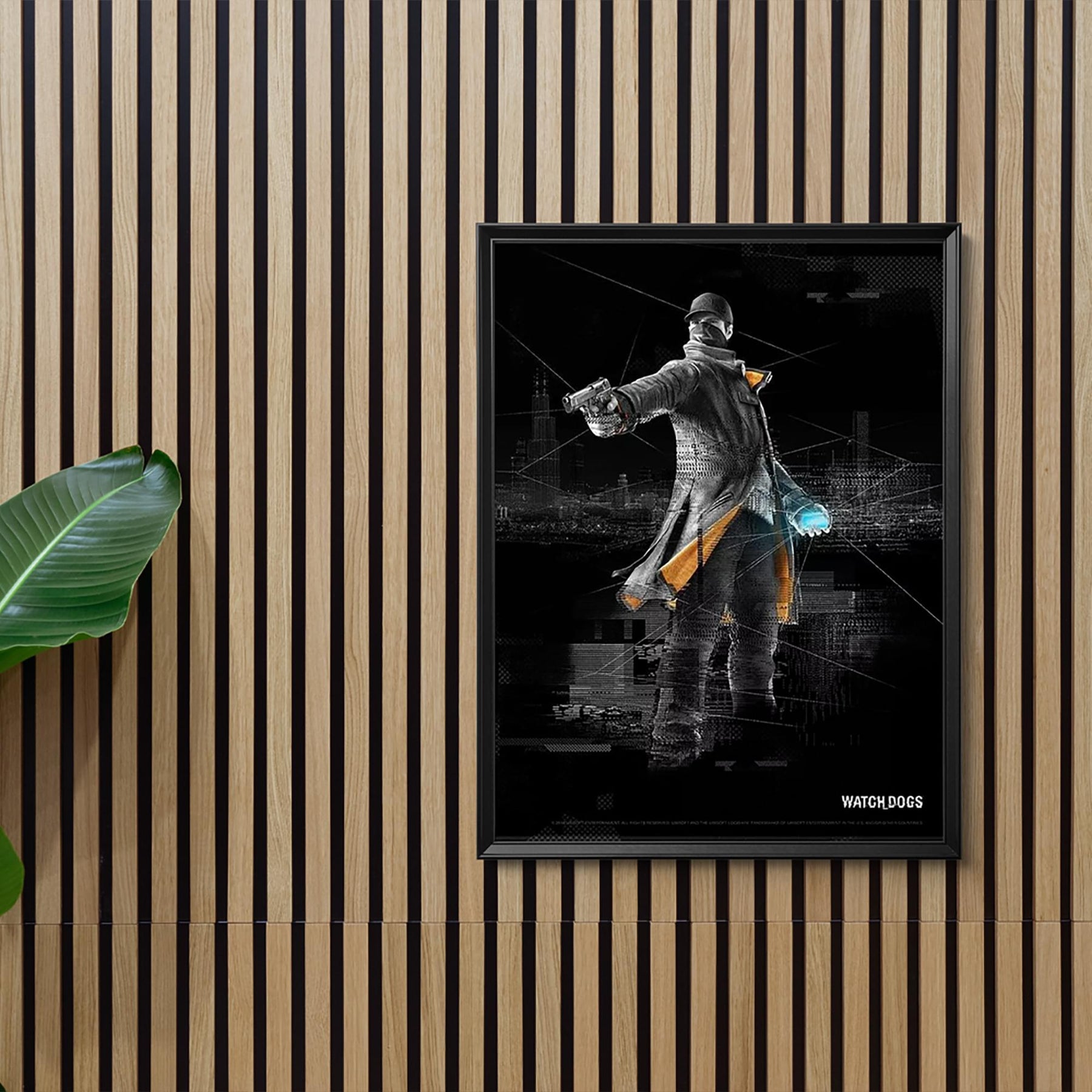 Watch Dogs 39"x28" Wall Scroll "Aiden Pearce"
