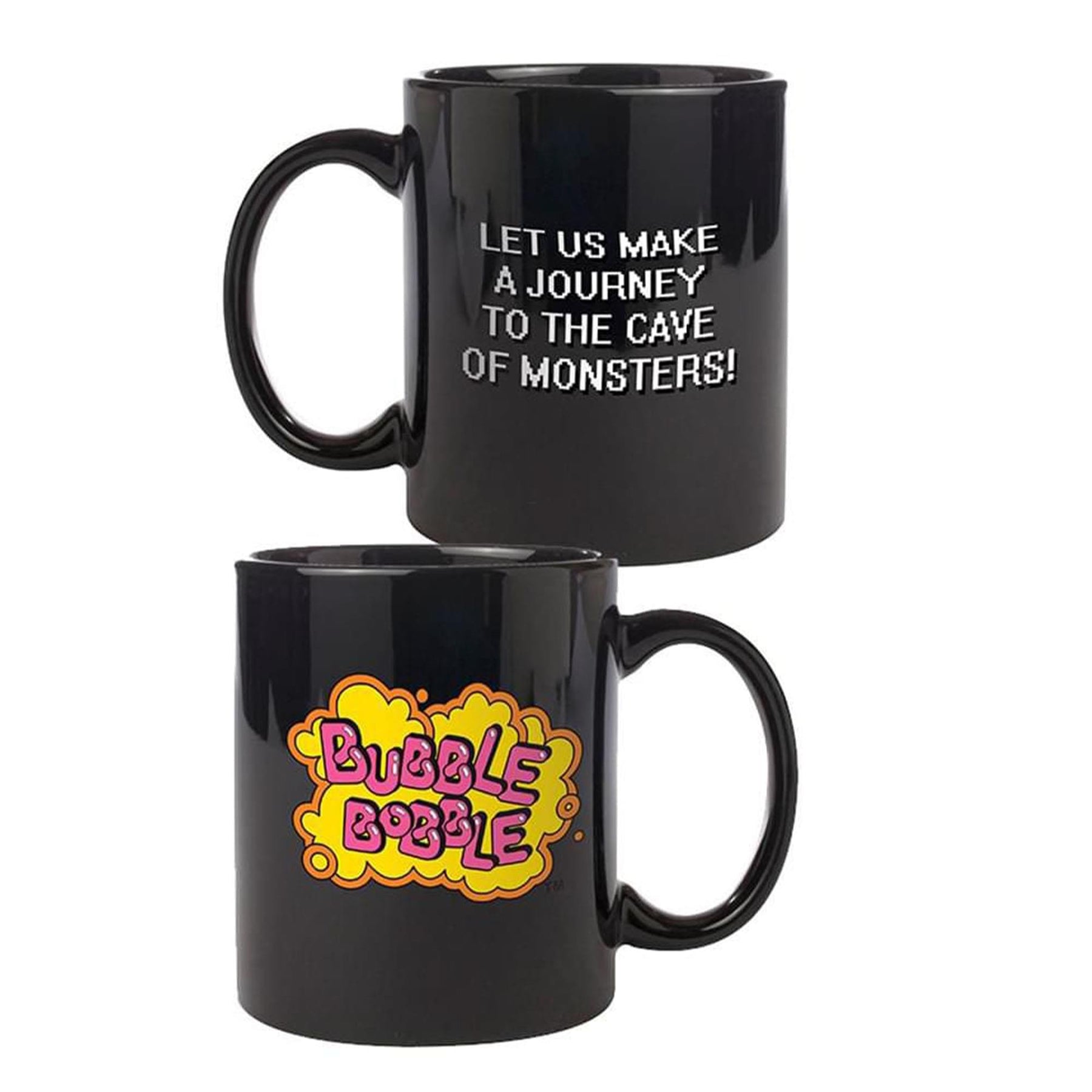 Bubble Bobble Logo Ceramic Coffee Mug