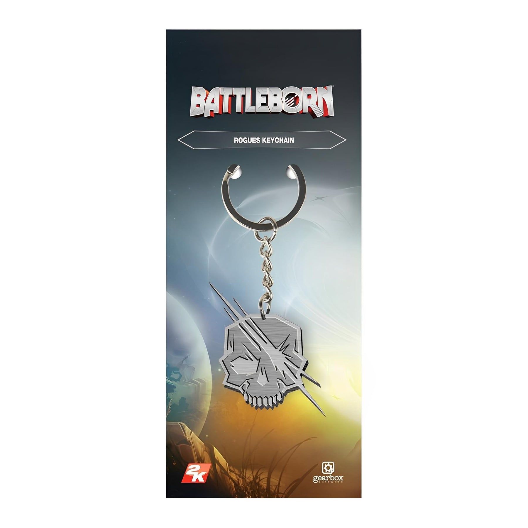Battleborn "Rogues" Logo Metal Keychain