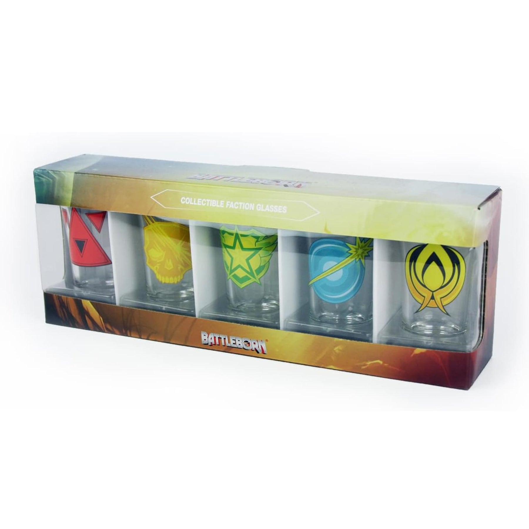 Battleborn "Factions" 5-Piece Shot Glass Set