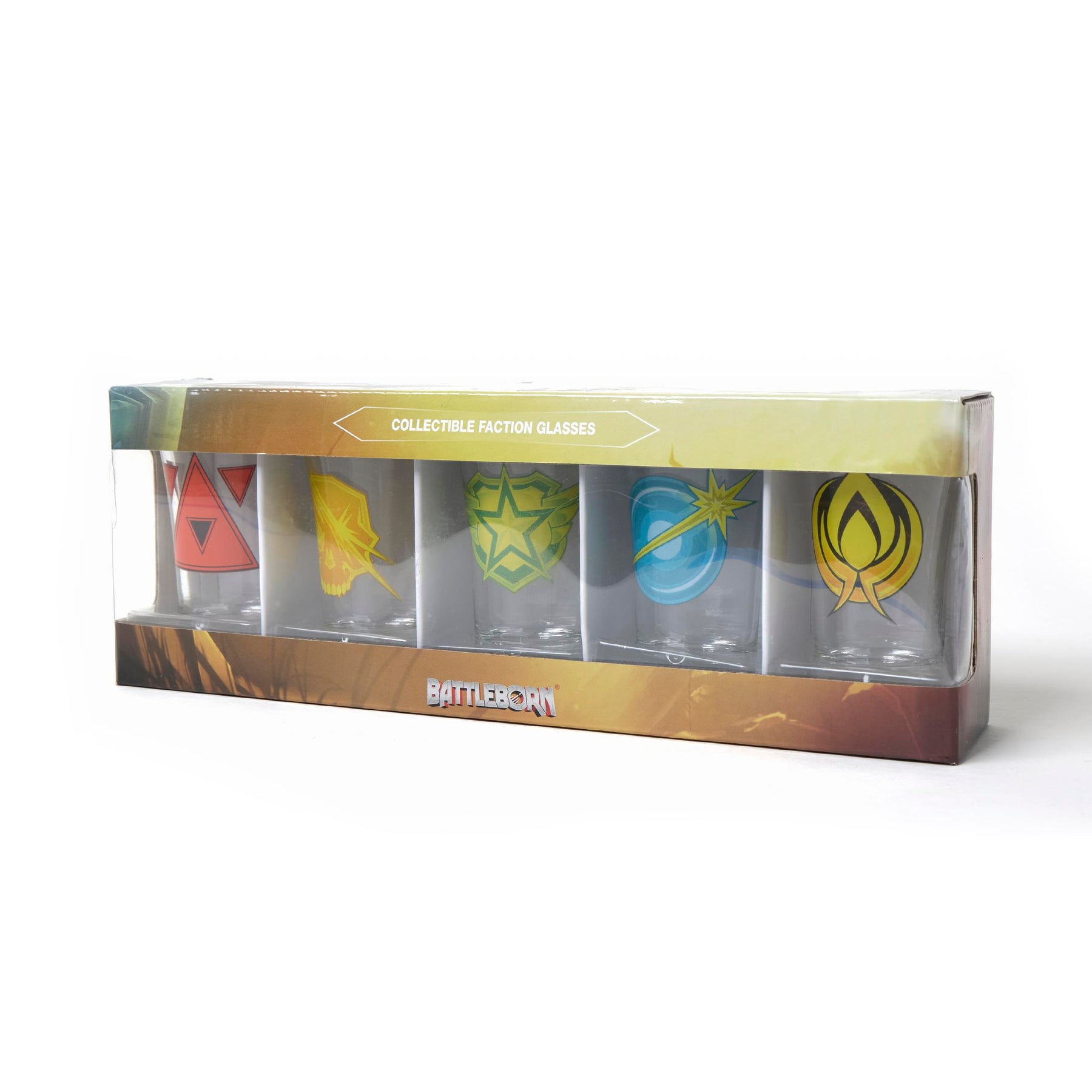 Battleborn "Factions" 5-Piece Shot Glass Set