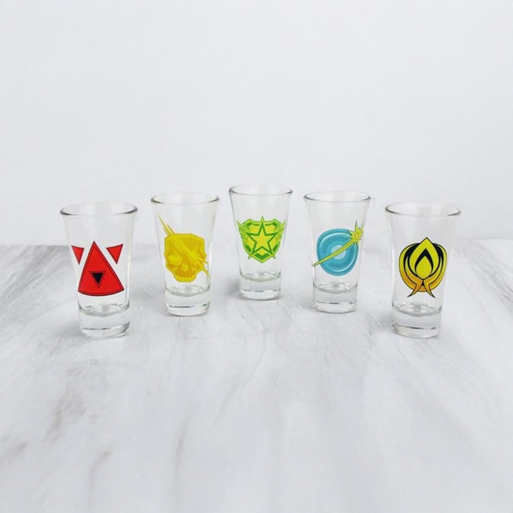 Battleborn "Factions" 5-Piece Shot Glass Set