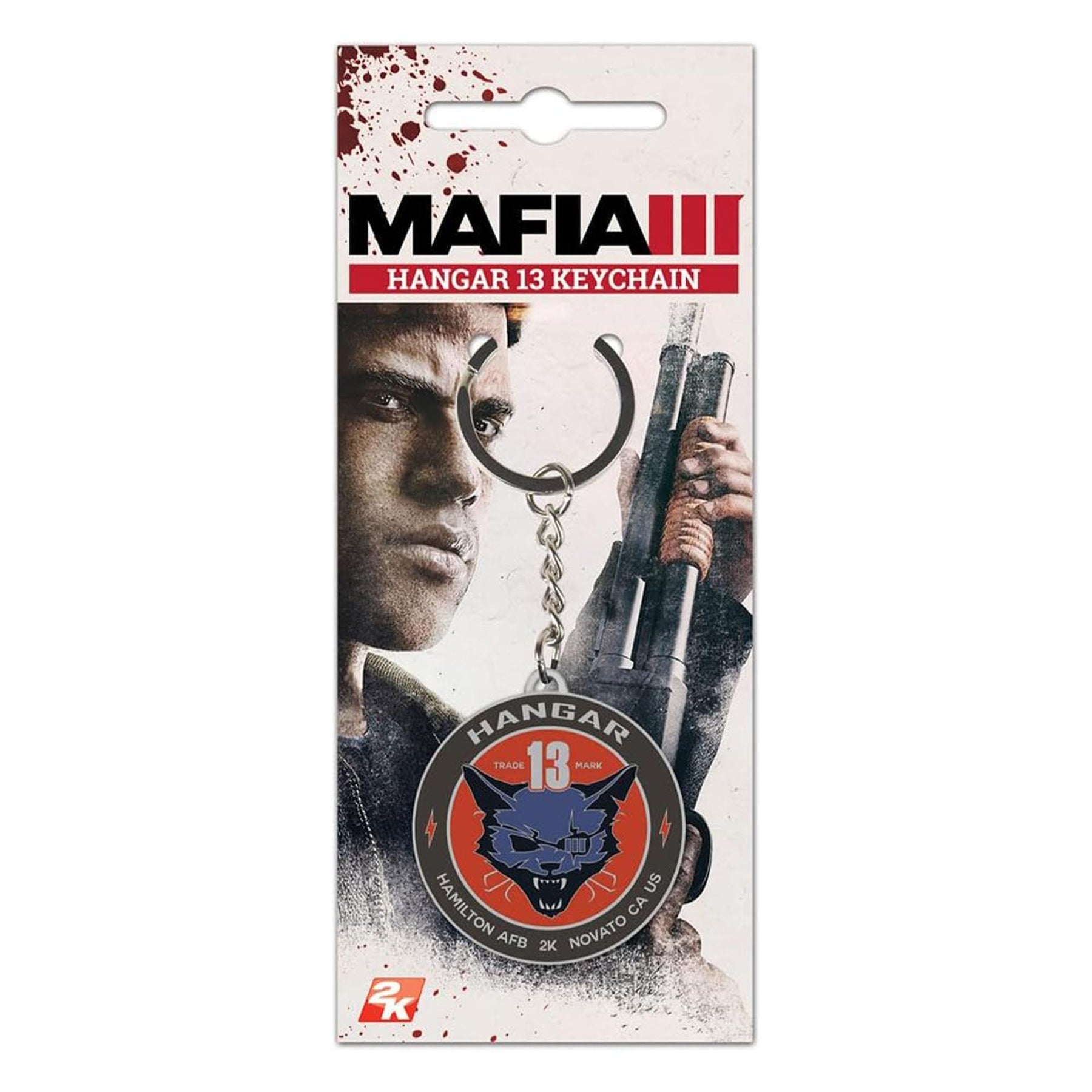 Mafia III Hangar 13 Metal Keychain