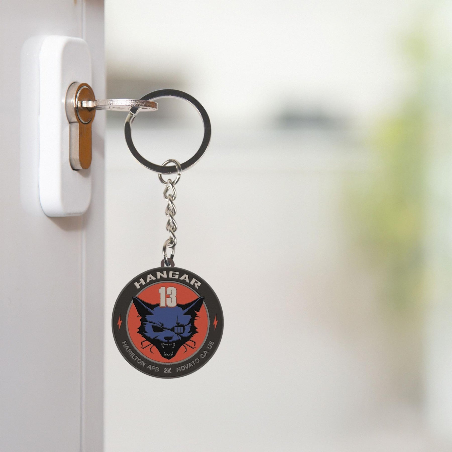 Mafia III Hangar 13 Metal Keychain