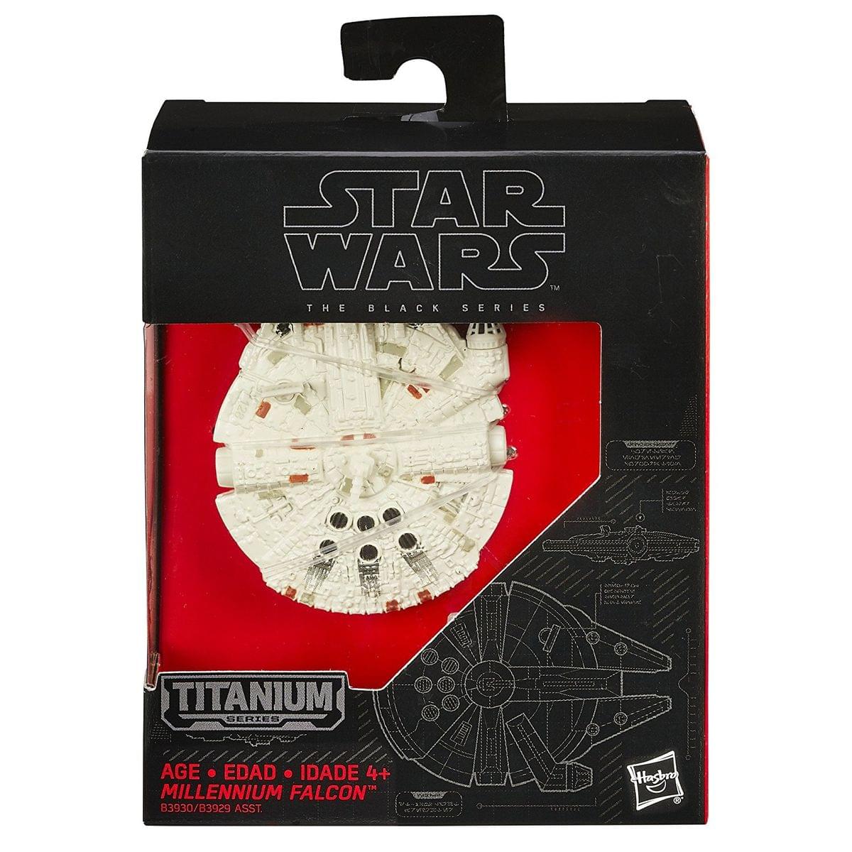Star Wars Episode VII Black Series Titanium Millennium Falcon