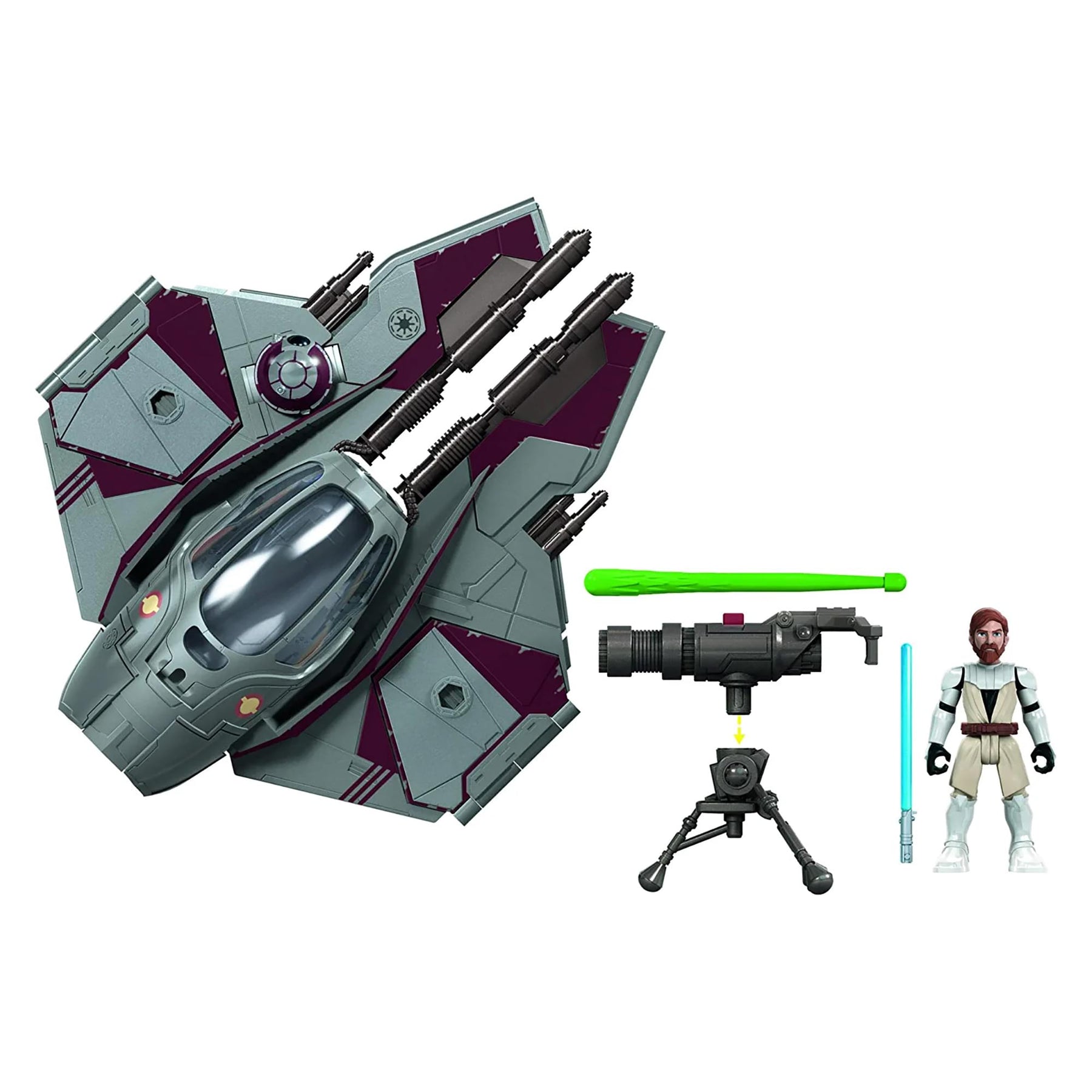 Star Wars Mission Fleet Obi-Wan Kenobi Jedi Starfighter