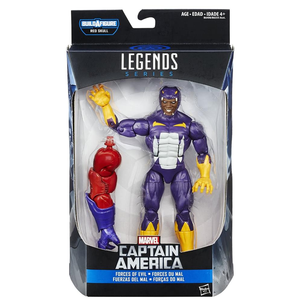 Captain America Marvel Legends 6" Action Figure Cottonmouth