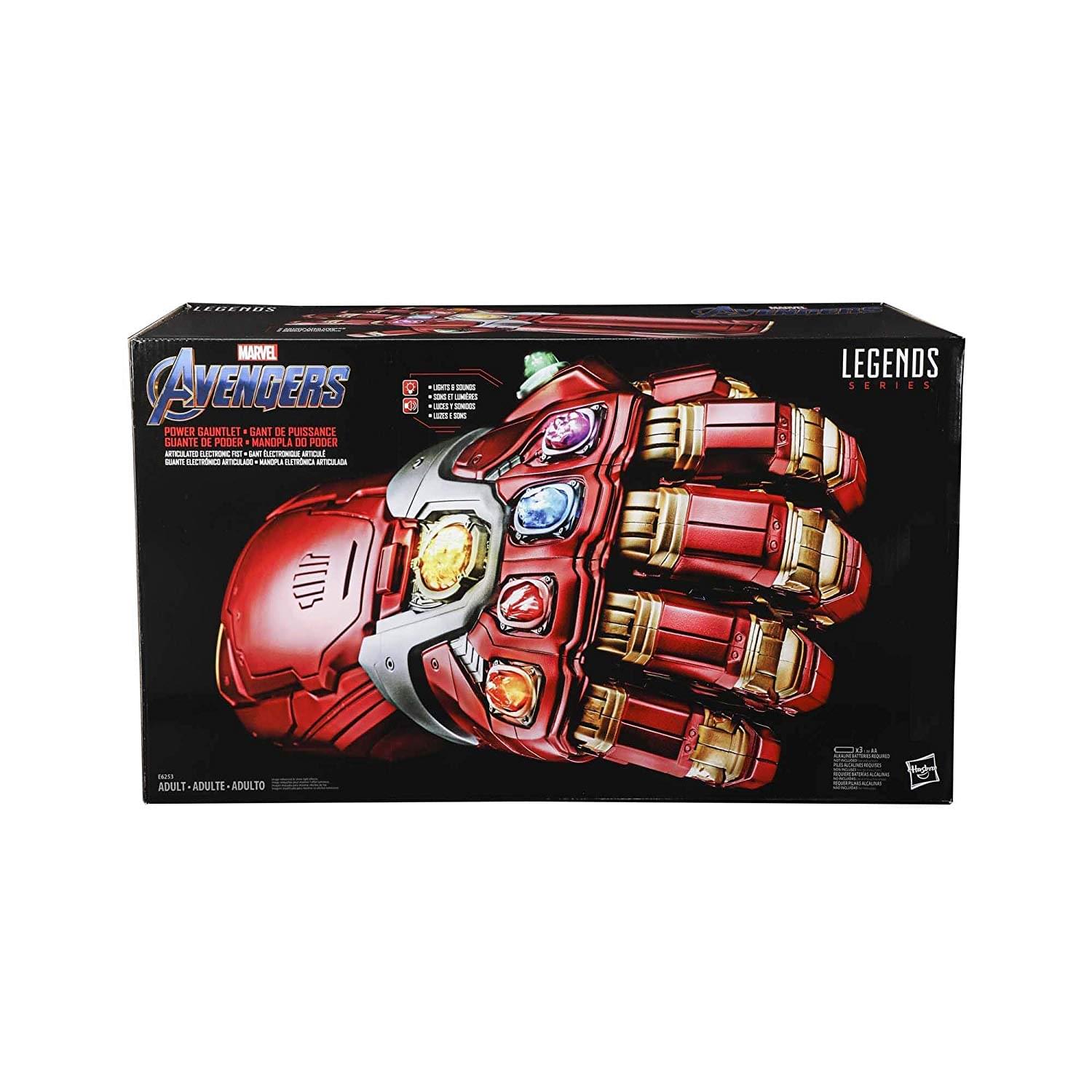 Marvel Legends Avengers Endgame Electronic Power Gauntlet Replica