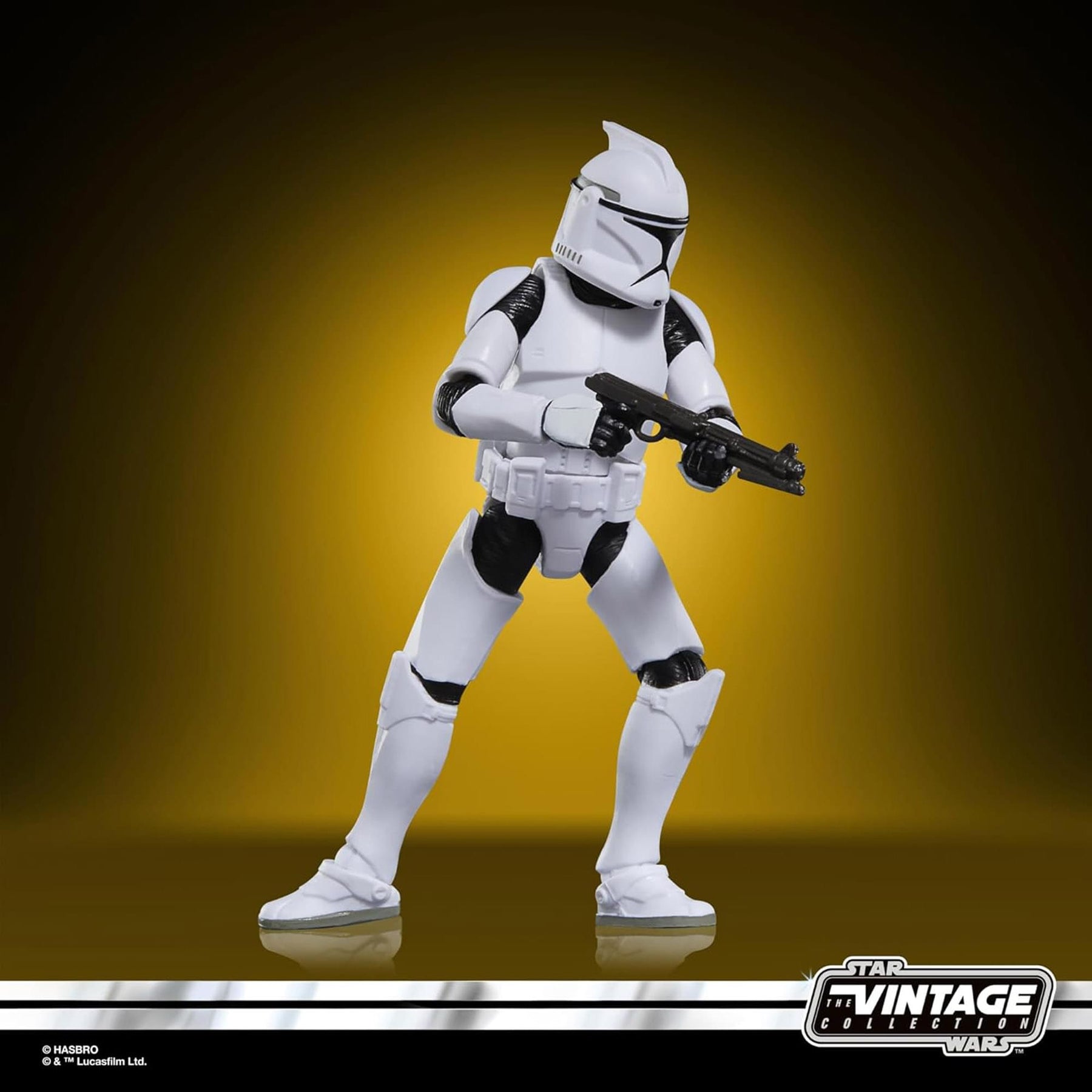 Star Wars Vintage Collection 3.75 Inch Action Figure | Phase 1 Clone Trooper