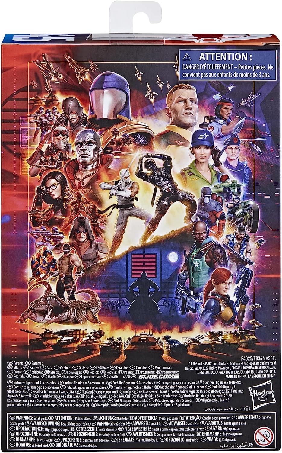 GI Joe Classified Series 6 Inch Action Figure | Xamot Paoli