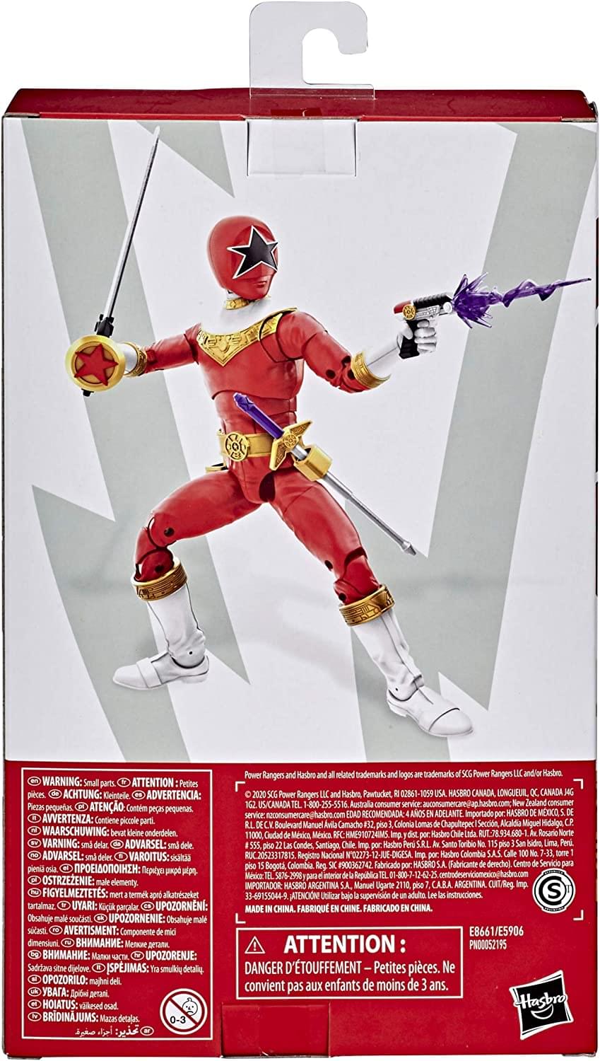 Power Rangers Lightning Collection 6 Inch Figure | Zeo Red Ranger