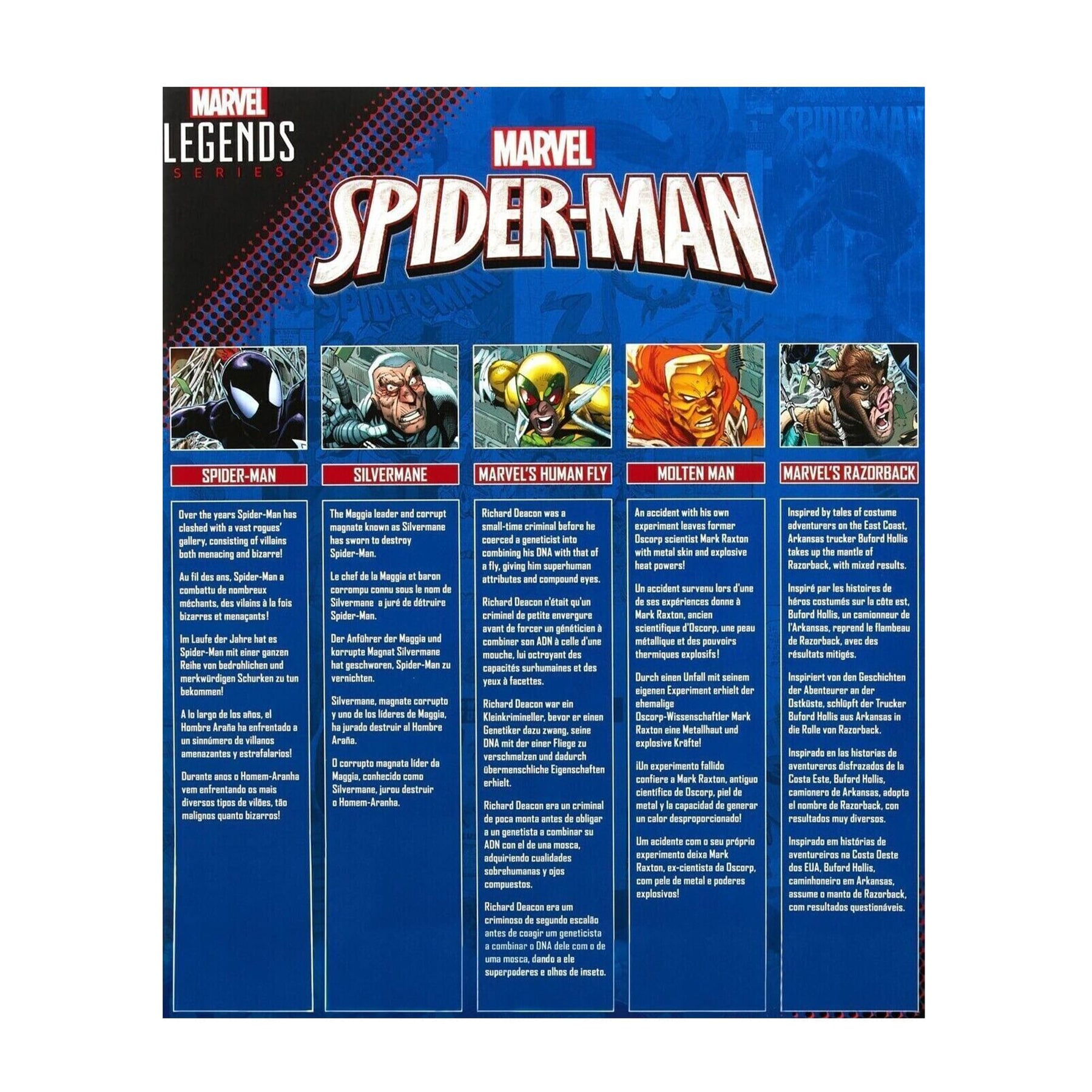 Marvel Legends 6 Inch Spider-Man Action Figure Multipack