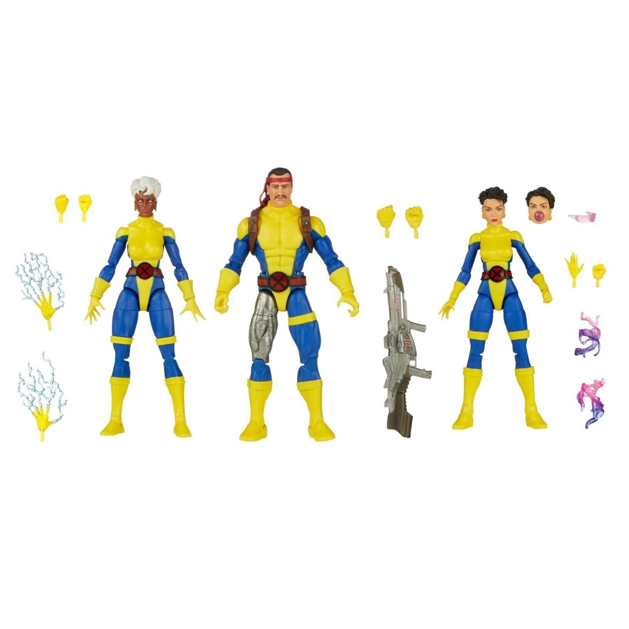 Marvel 6 Inch Set | Forge, Storm, & Jubilee | Free Shipping