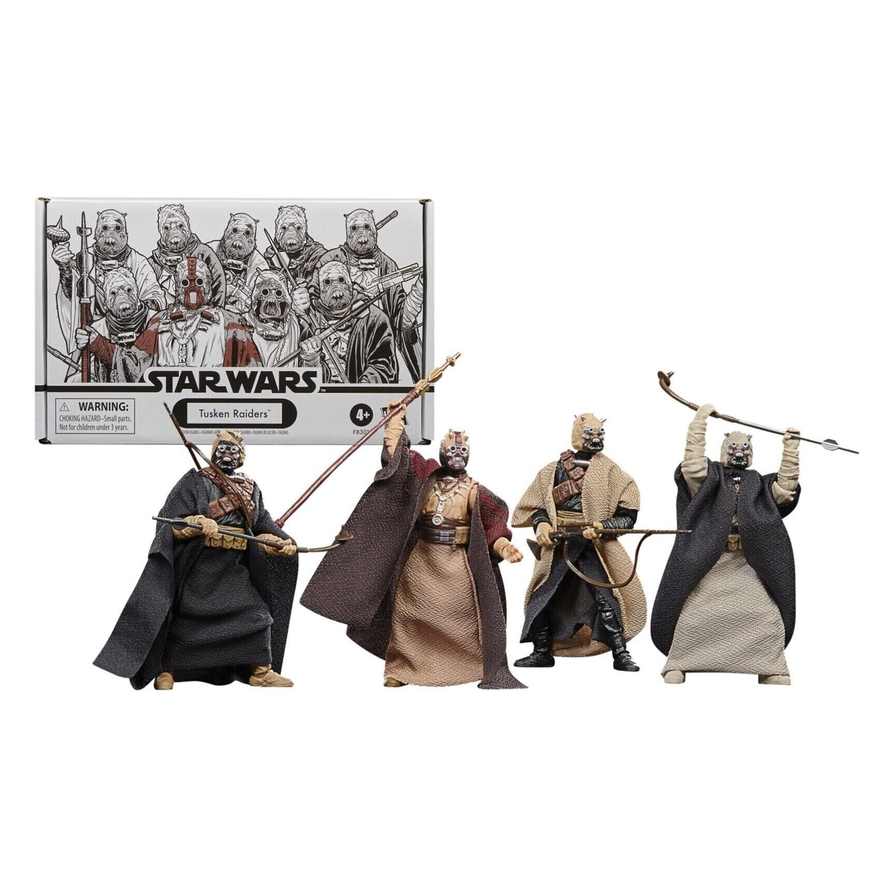Star Wars Tusken Raiders 3.75 Inch Action Figure 4-Pack
