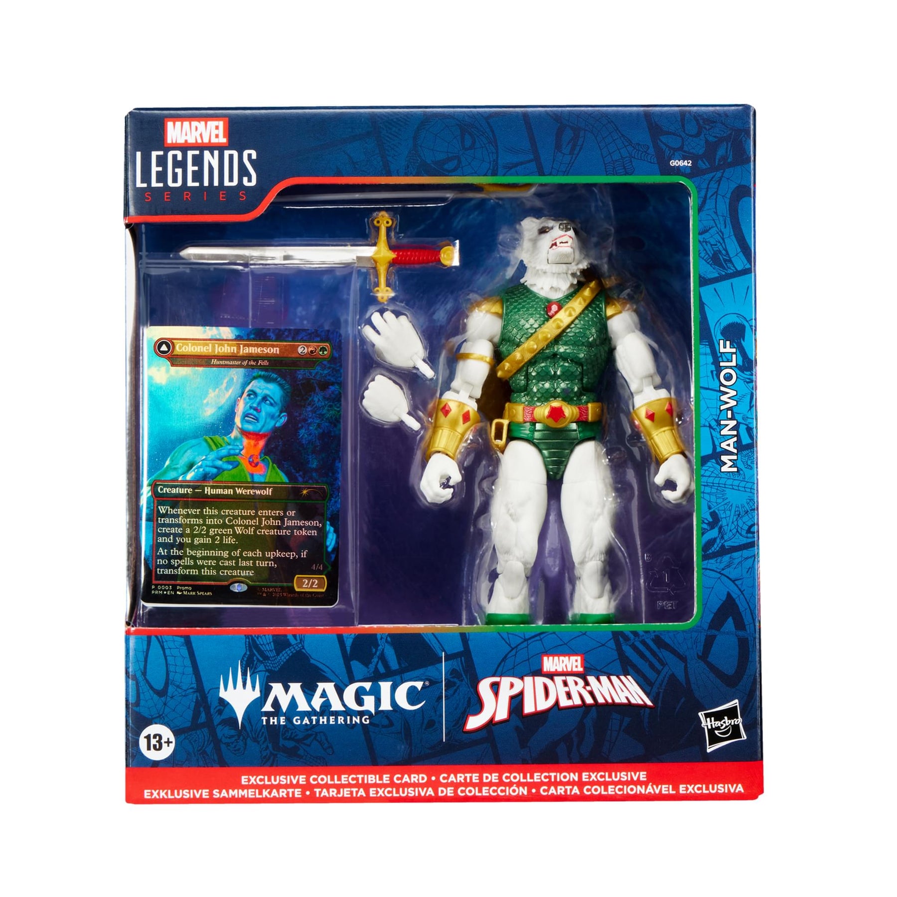 Marvel Legends Series: Magic The Gathering x Spider-Man | Man-Wolf