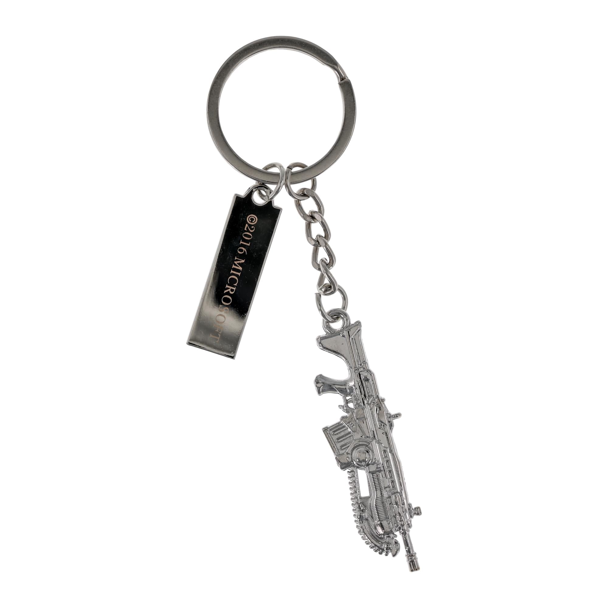 gears of war 4 pc game key Gears of War 4 Lancer Pewter 3D Relief Key Ring