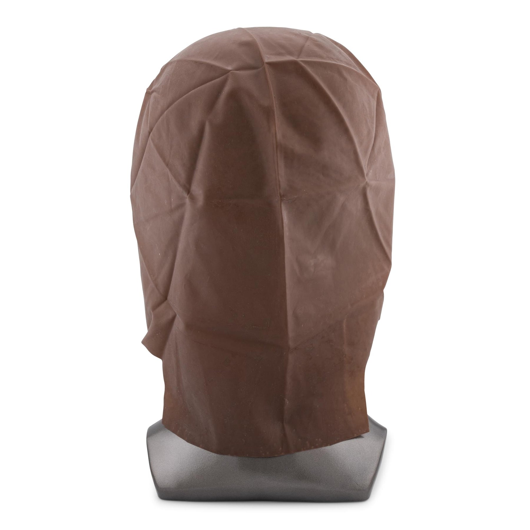 Dark Brown Pro Bald Head Adult Costume Accessory | One Size