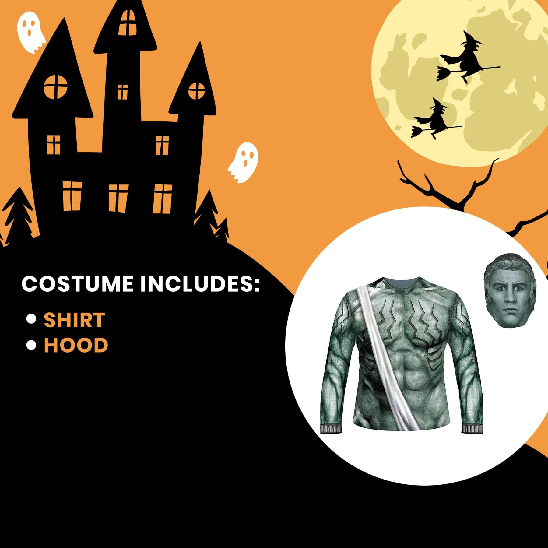 Love Ranger Sublimated Child Costume Shirt & Hood
