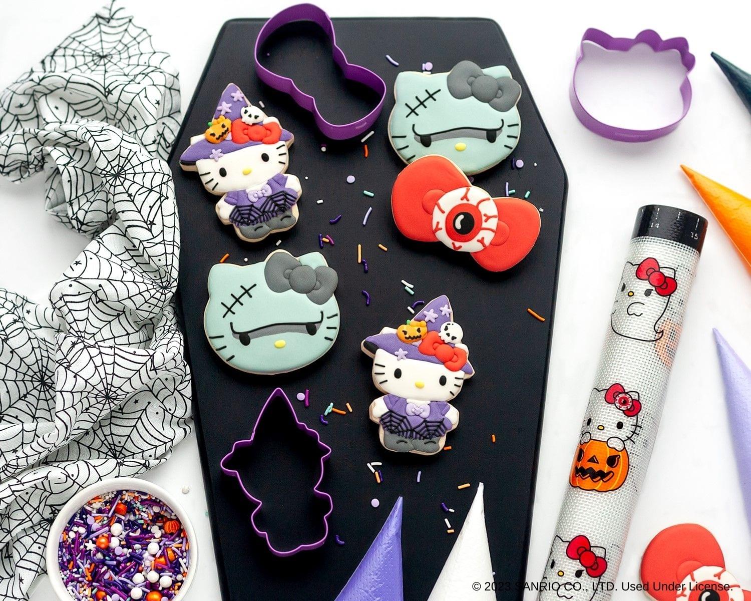 Sanrio Hello Kitty Halloween 45-Piece Cookie Baking Set