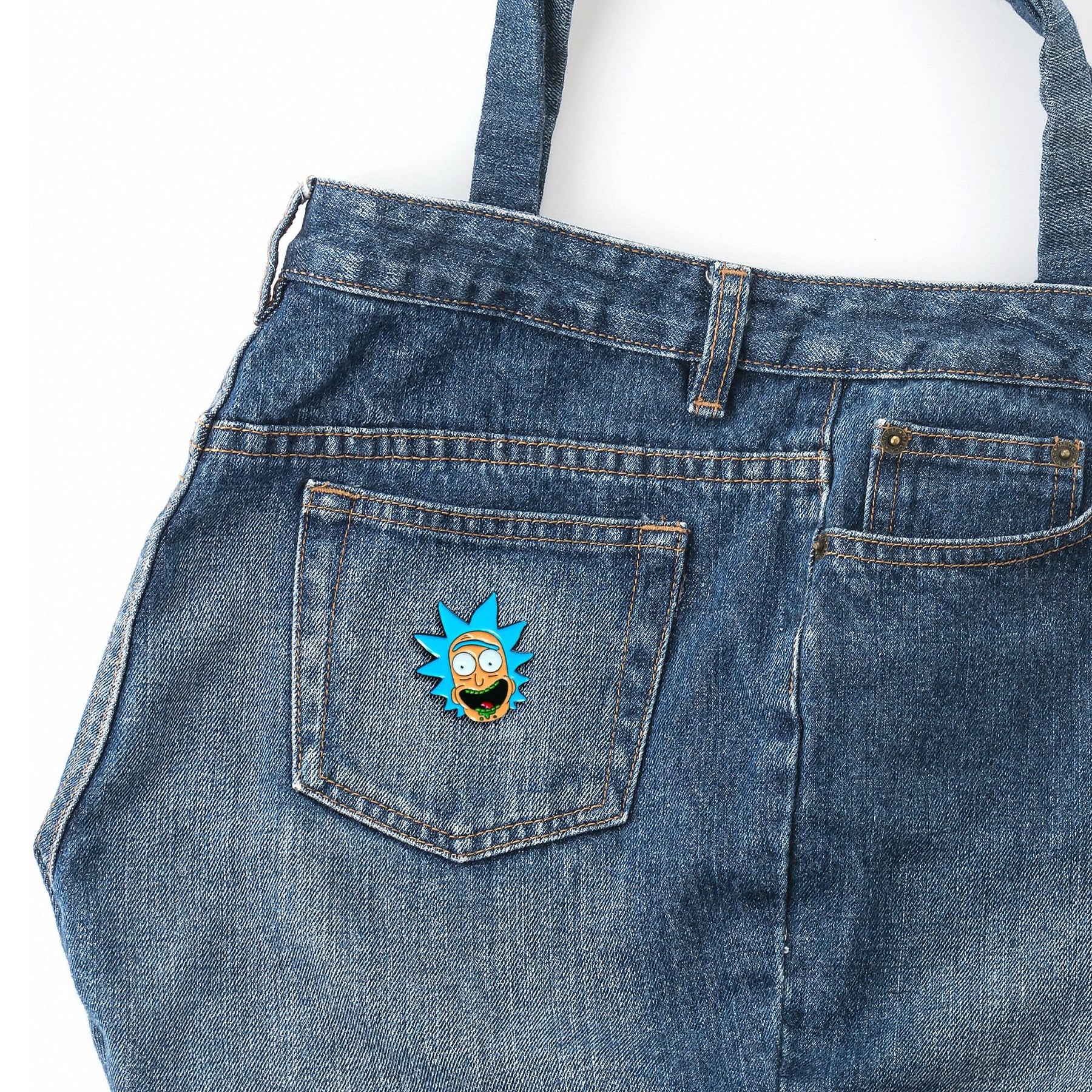 Rick and Morty Enamel Collector Pin: Rick
