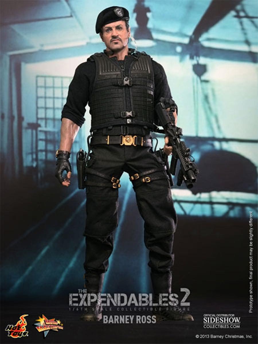 Barney Ross Expendables 2 1:6 Scale Hot Toys Figure