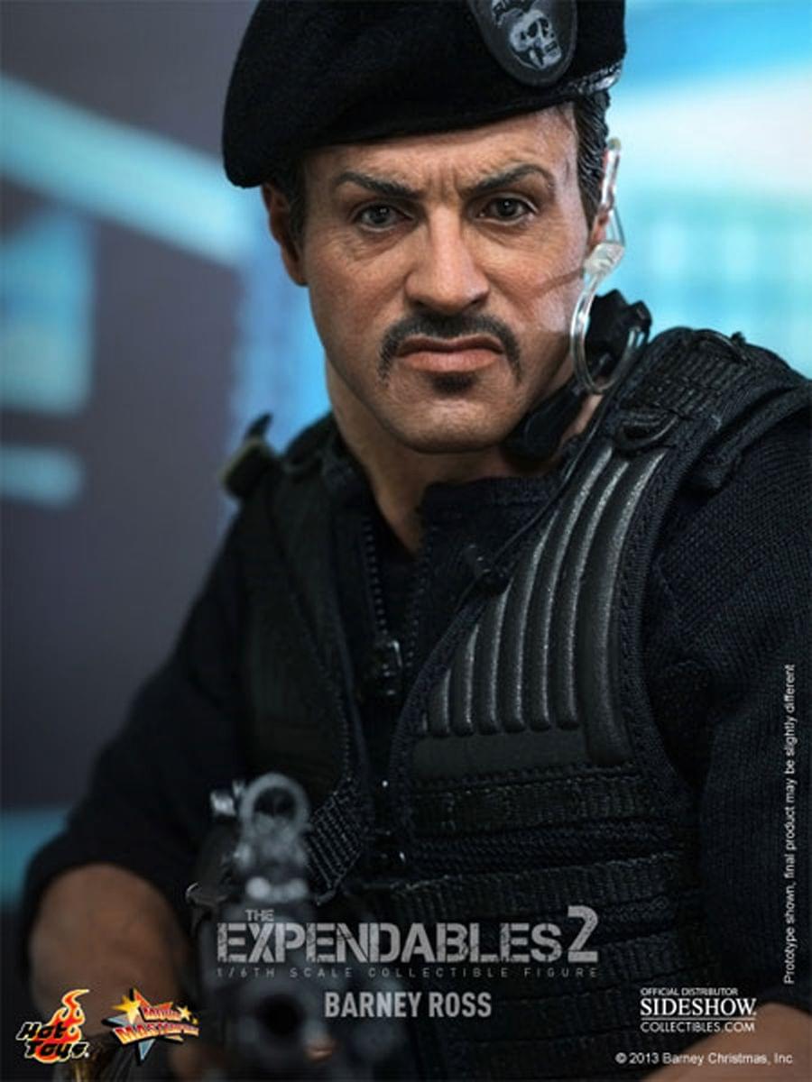 Barney Ross Expendables 2 1:6 Scale Hot Toys Figure