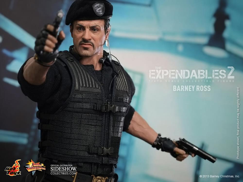 Barney Ross Expendables 2 1:6 Scale Hot Toys Figure