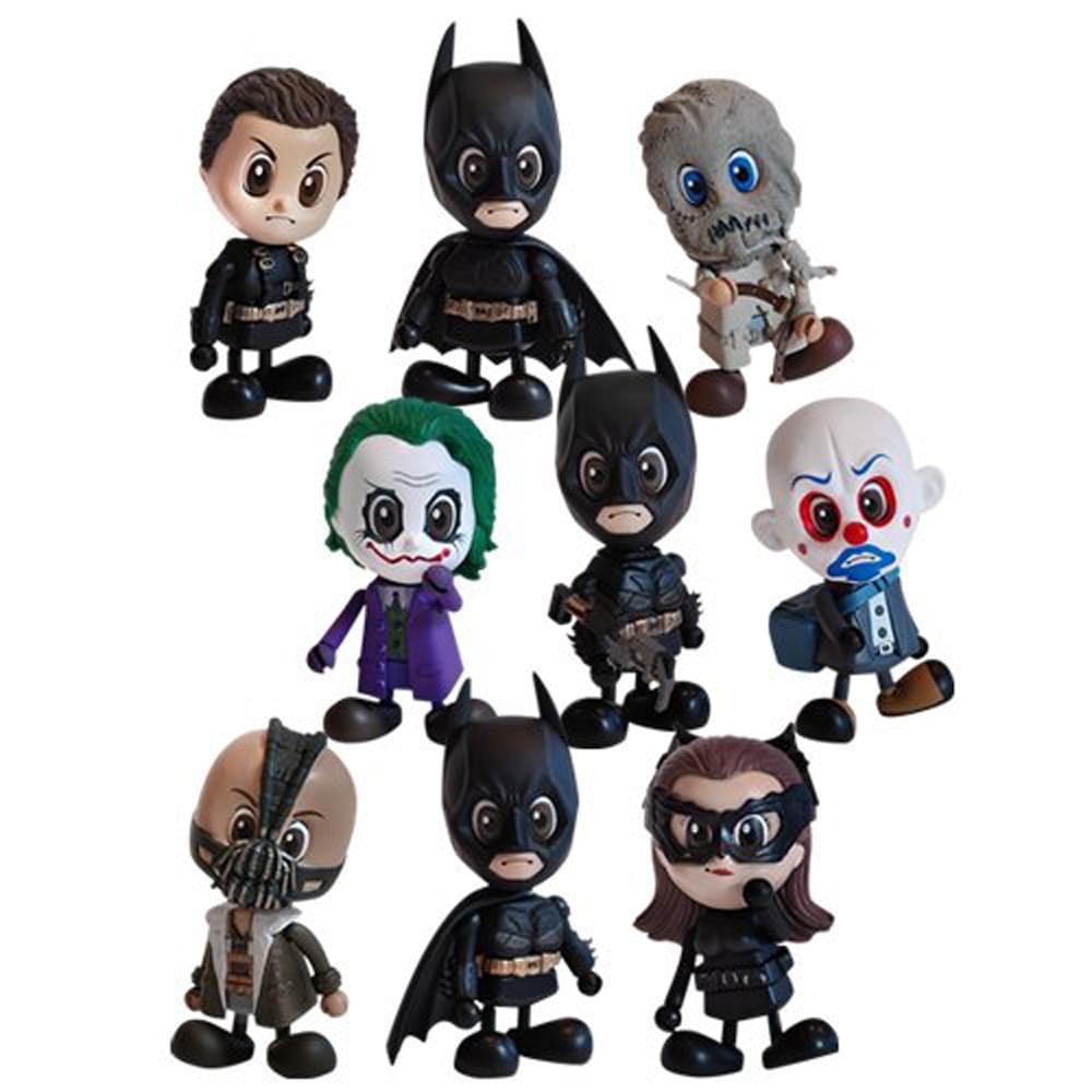 Batman Dark Knight Cosbaby Full Set Of 9 By Hot Toys