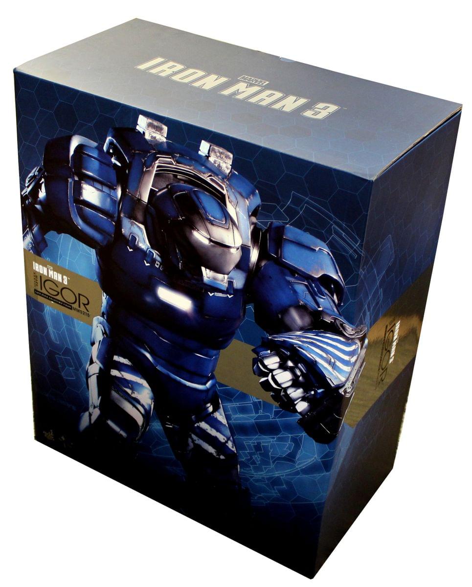 Iron Man 3 1:6 Movie Masterpiece Action Figure Iron Man Mark 38 Igor By Hot Toys