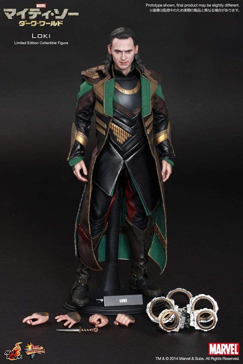 Thor The Dark World Loki 1:6 Scale Hot Toys Figure