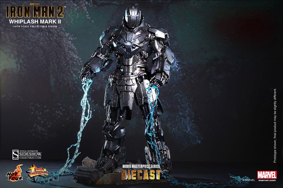 Iron Man 2 Hot Toys 1/6th Scale Movie Masterpiece Action Figure Whiplash